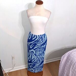 Strapless Bodysuit/Maxi Skirt - Combo- W Sz Small